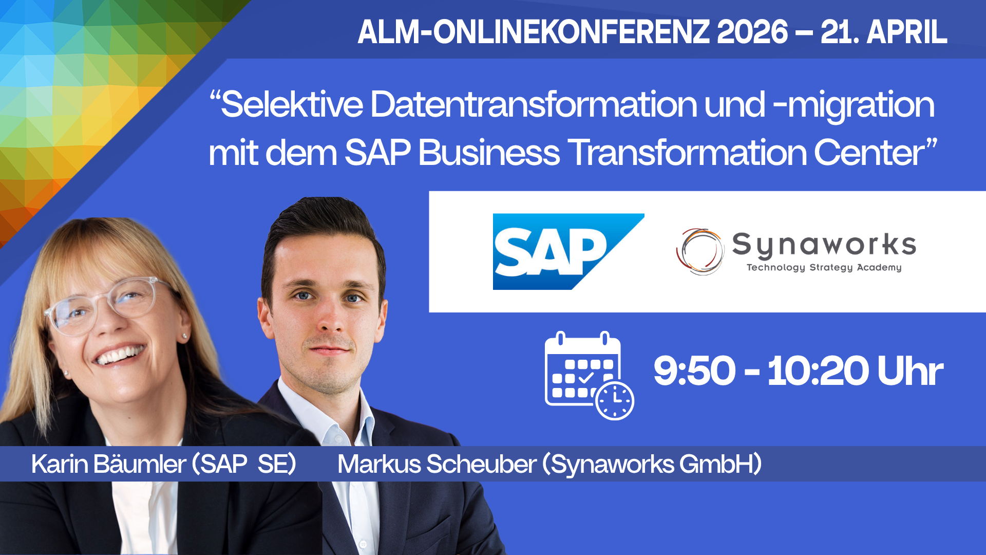 Karin Bäumler (GTM Lead – Business Development for Transformation at SAP SE)