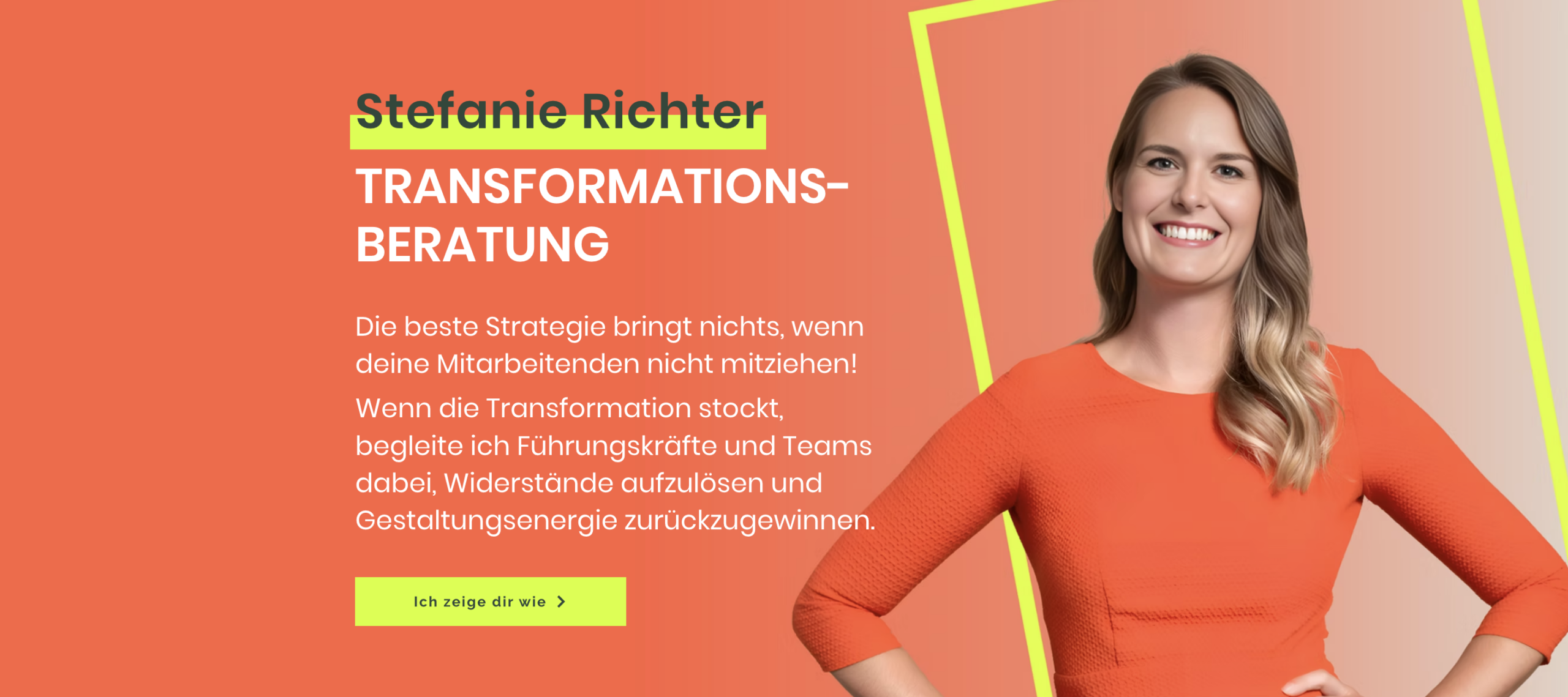 Stefanie Richter Transformationsberatung Stefanie Richter Transformationsberatung